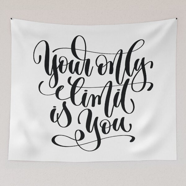 Item preview, Your Only Limit is You / Startup Inspirational Quote designed and sold by ProjectX23.