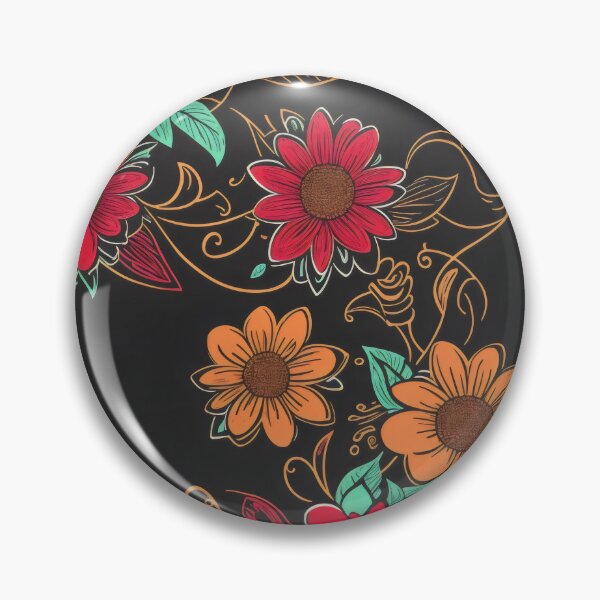 Item preview, Retro Flower Background designed and sold by PhonLawat.