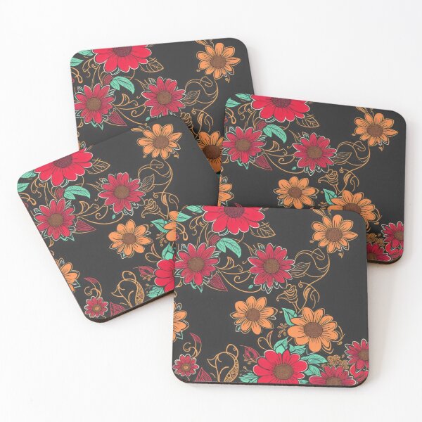 Item preview, Retro Flower Background designed and sold by PhonLawat.