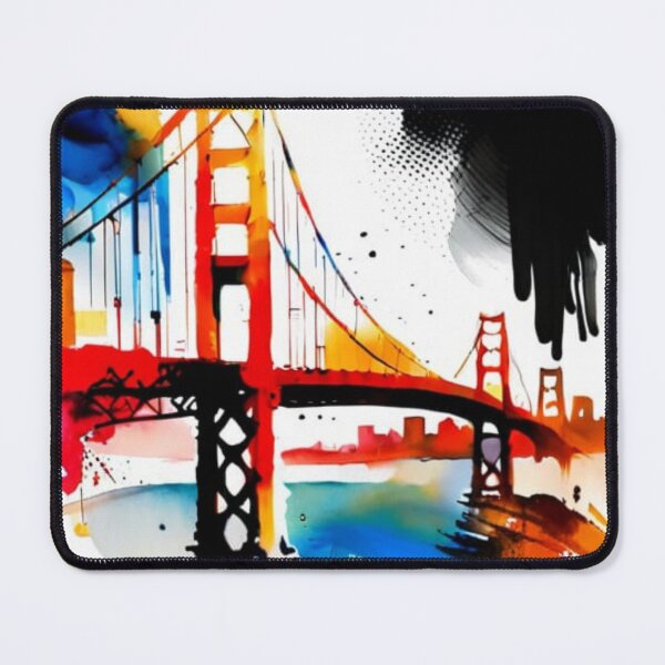 Item preview, Paint of Golden State Bridge designed and sold by Live4Create-Shop.
