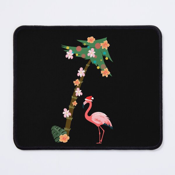Item preview, Funny Flamingo Palm Tree Floral Vintage Hawaii Christmas designed and sold by r-silver.