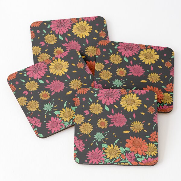 Item preview, Retro Flower Background designed and sold by PhonLawat.