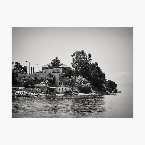 Item preview, Houses with a view bw designed and sold by Jouko Lehto Photography.