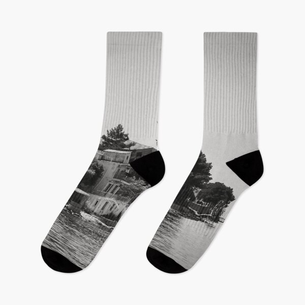 Item preview, Houses with a view bw designed and sold by Jouko Lehto Photography.