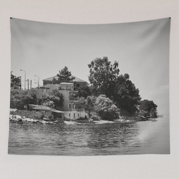 Item preview, Houses with a view bw designed and sold by Jouko Lehto Photography.