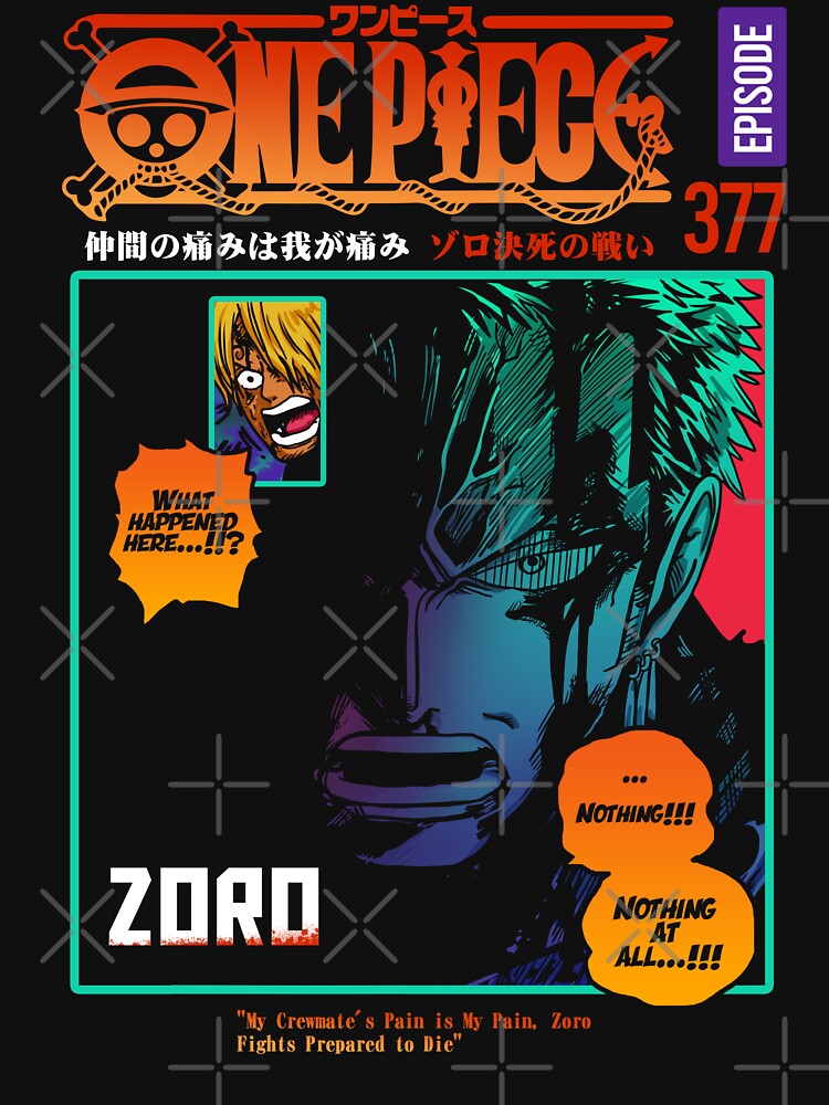 One Piece - Zoro GRAPHIC T-SHIRT Essential T-Shirt for Sale by Blckverse  Studio