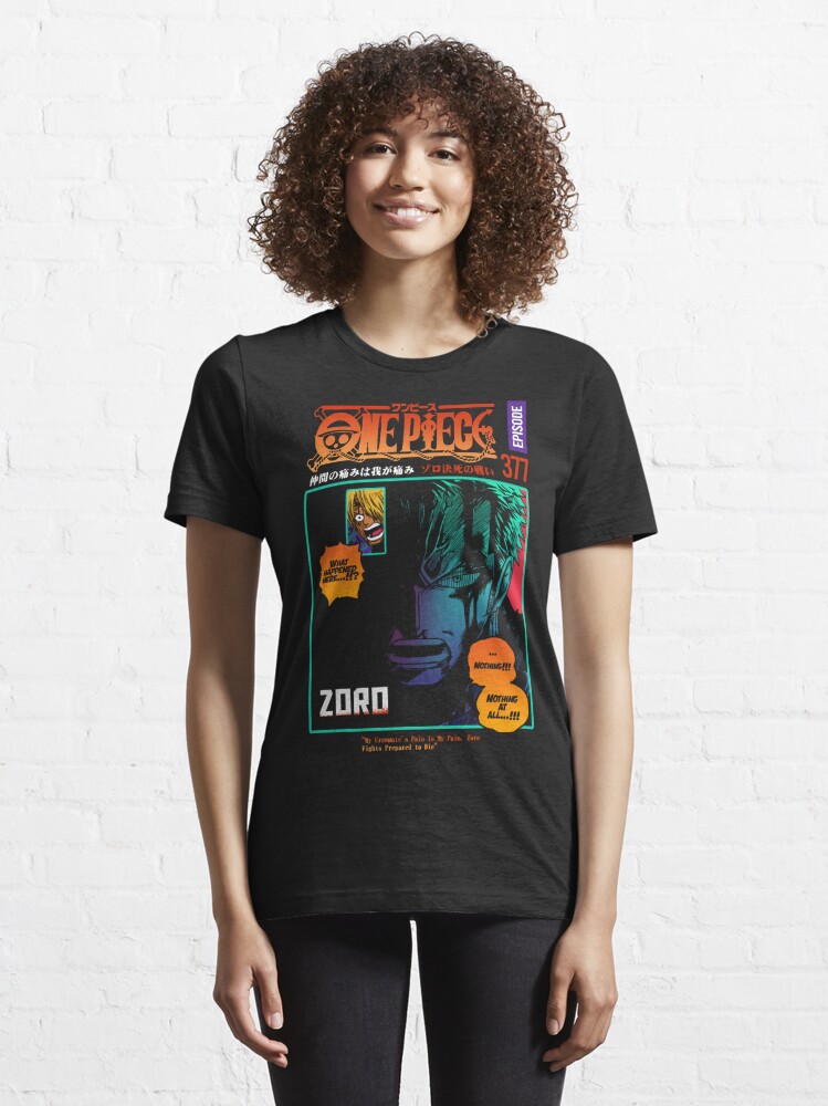 One Piece - Zoro GRAPHIC T-SHIRT Essential T-Shirt for Sale by Blckverse  Studio