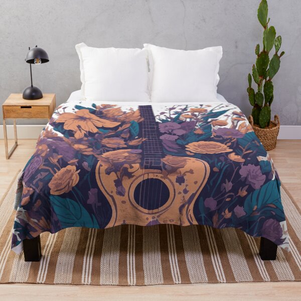 Item preview, guitar in nature designed and sold by Graficolandia.
