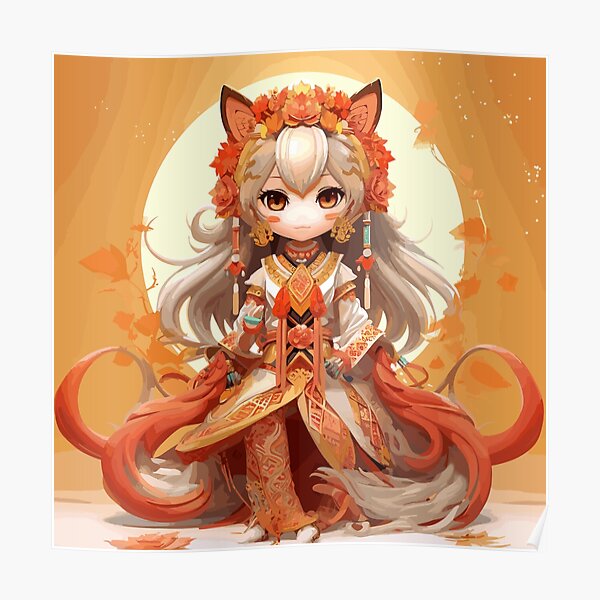 HD wallpaper anime girls original characters fantasy girl fox girl  foxy ears  Wallpaper Flare