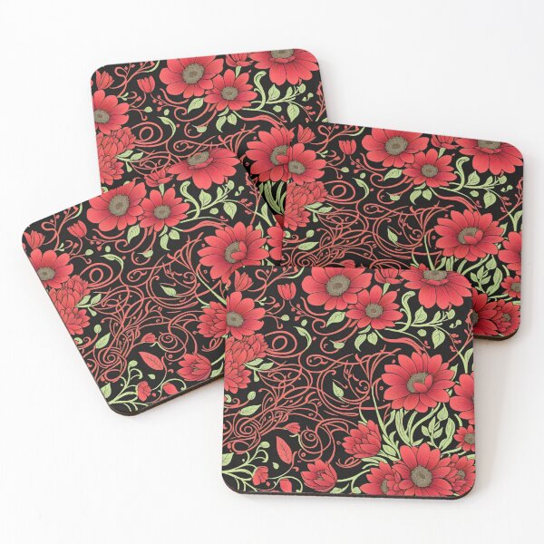 Item preview, Retro Flower Background designed and sold by PhonLawat.