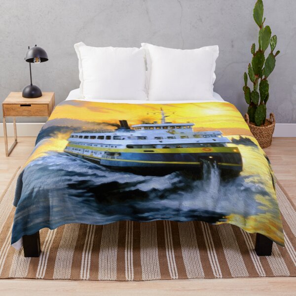 Item preview, FERRY TO SEATTLE designed and sold by ArtbyRolleen.