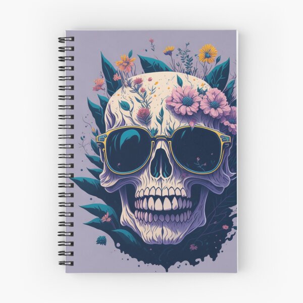 Item preview, Skull Flowers - Mystical Floral Art designed and sold by joanwatson45.