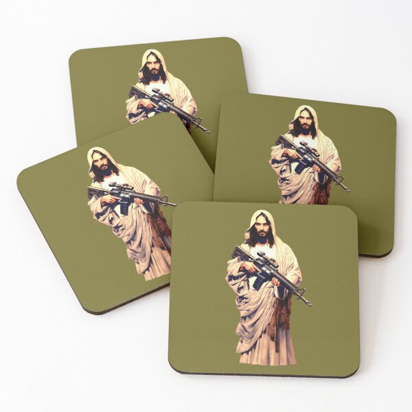 Item preview, AR15 Jesus designed and sold by Rainy-MTN.