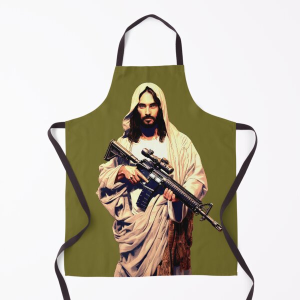 Item preview, AR15 Jesus designed and sold by Rainy-MTN.