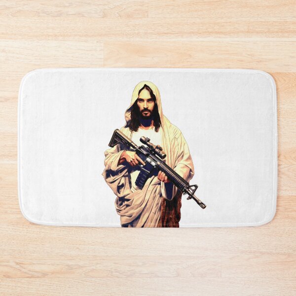 Item preview, AR15 Jesus designed and sold by Rainy-MTN.
