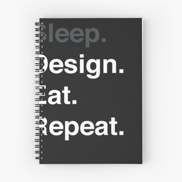 Item preview, Sleep. Design. Eat. Repeat. designed and sold by TeddyPrint.