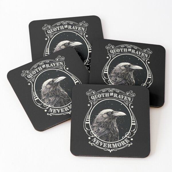 Item preview, Quoth the Raven Nevermore Poe designed and sold by HaggisVitae.