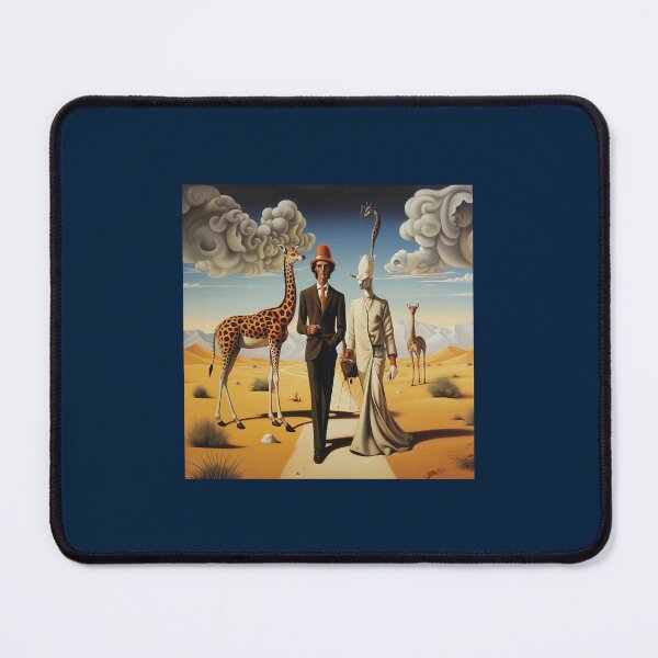 Item preview, Surrealistic Giraffe Dali Inspired ART designed and sold by tiengviet2.