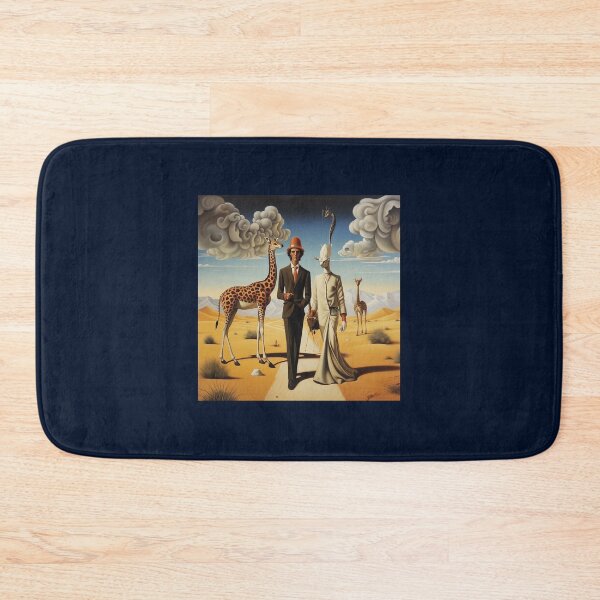 Item preview, Surrealistic Giraffe Dali Inspired ART designed and sold by tiengviet2.
