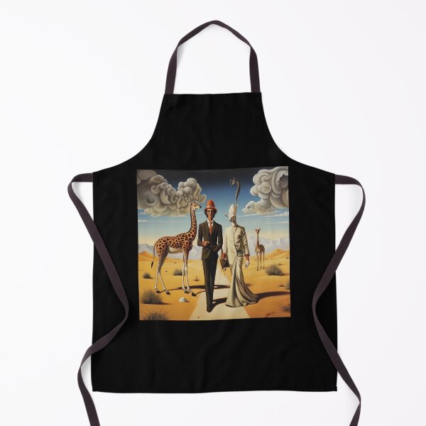Item preview, Surrealistic Giraffe Dali Inspired ART designed and sold by tiengviet2.