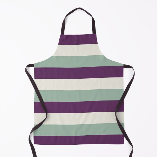 Item preview, 3 Large AUBERGINE (PURPLE), MUTED GREEN and CREAM Horizontal STRIPES designed and sold by RachelMacht.
