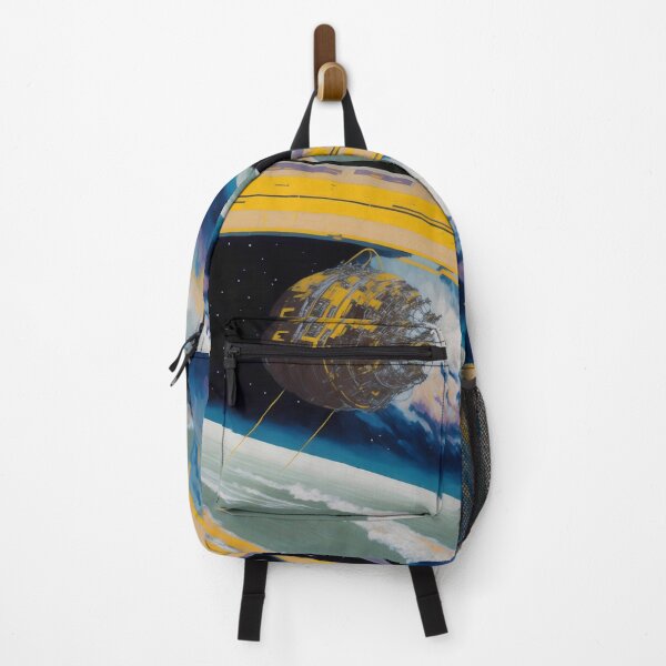 Item preview, Retro Art Space ship Orbit designed and sold by MindWave THC.
