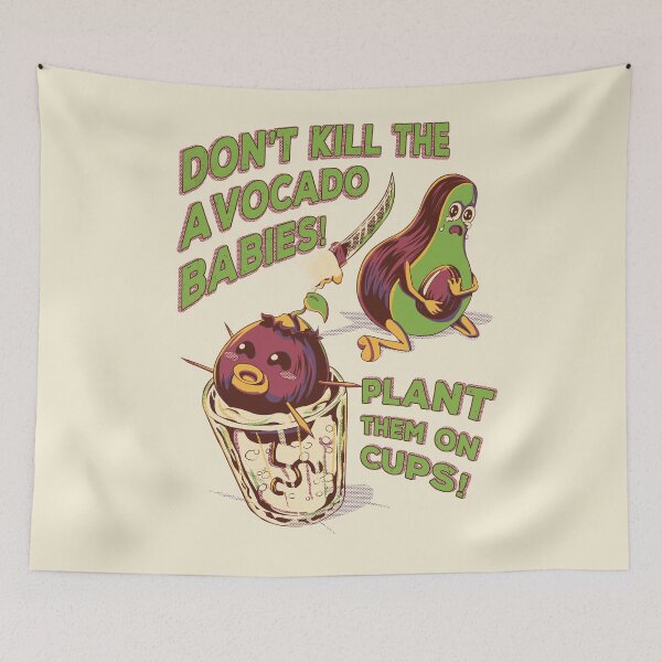 Item preview, Don't Kill the Avocado Babies! v2 designed and sold by RafaelLima7.
