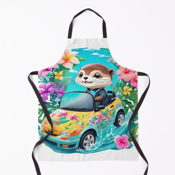 Item preview, artwork of a cute and happy otter boy designed and sold by Mo-rx.