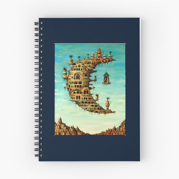 Item preview, Vintage Living on the Moon Abstract Painting Print designed and sold by tiengviet2.
