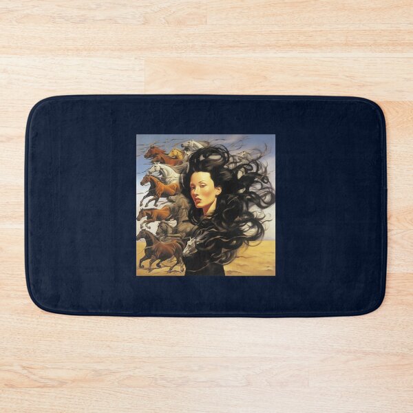 Item preview, Wild Hair Art Dali Inspired Surrealism Horse Painting  designed and sold by tiengviet2.