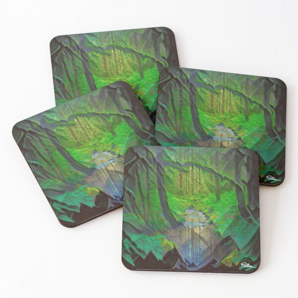 Item preview, RAIN FOREST IN BREMERTON designed and sold by ArtbyRolleen.