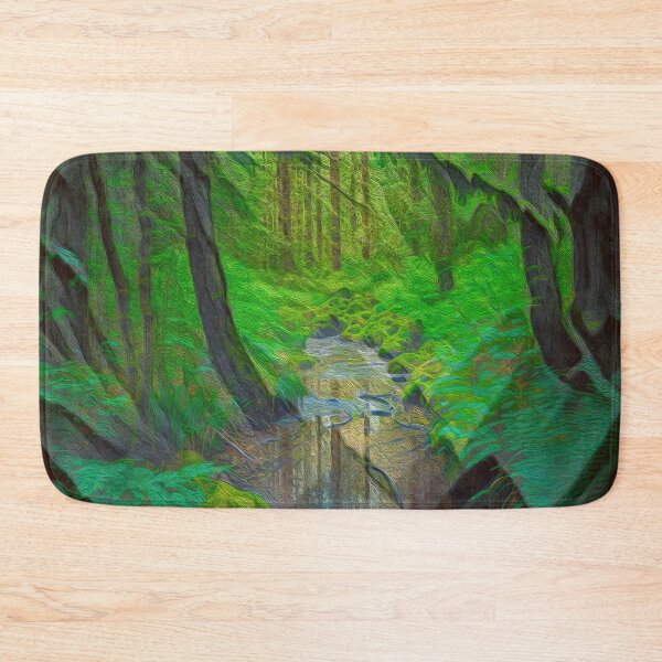 Item preview, RAIN FOREST IN BREMERTON designed and sold by ArtbyRolleen.