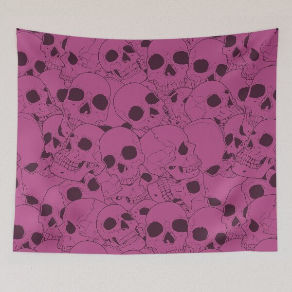 Item preview, Pink skull pattern designed and sold by FAawRay.