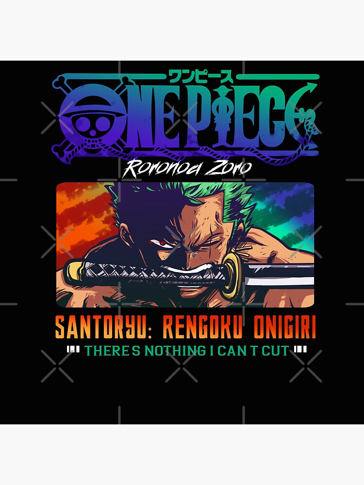 One Piece - Zoro Santoryu GRAPHIC T-SHIRT Pullover Hoodie for Sale by  Blckverse Studio