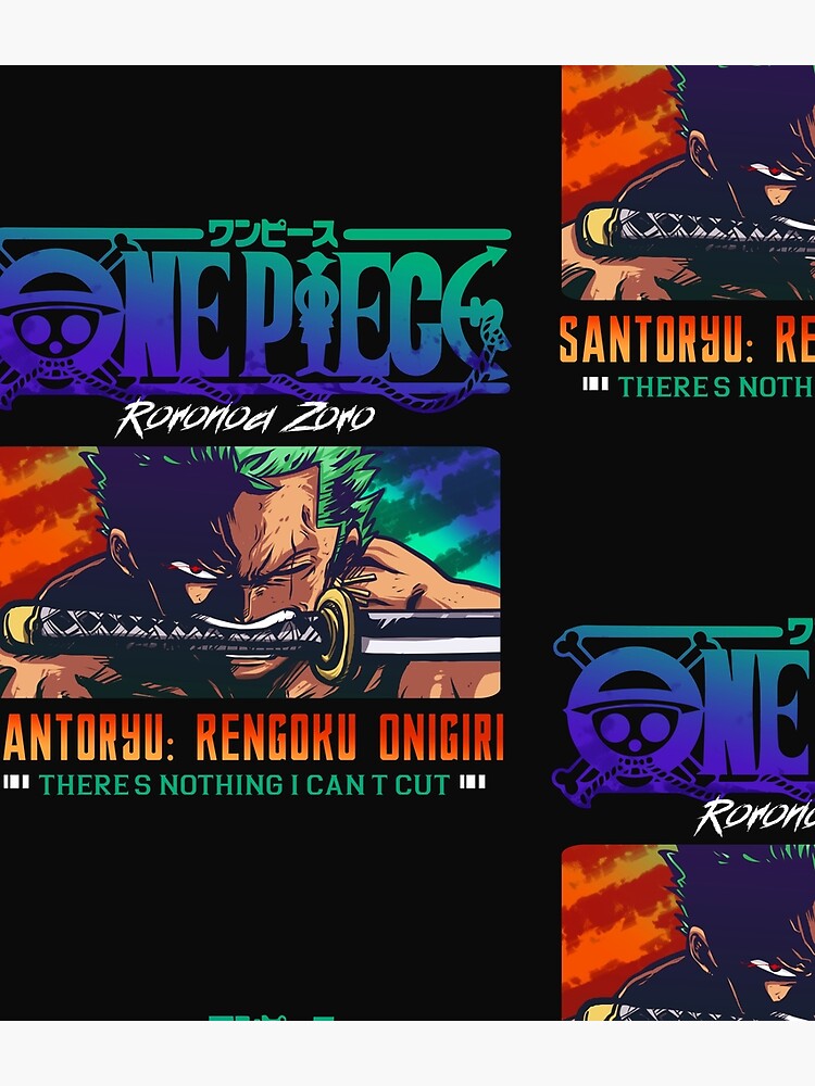 One Piece - Zoro Santoryu GRAPHIC T-SHIRT Pullover Hoodie for Sale by  Blckverse Studio