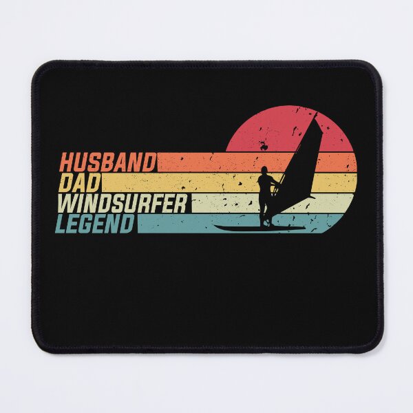Item preview, Husband Dad Windsurfer Legend  Windsurfer Vintage style sport Lovers designed and sold by YAHIA-14.