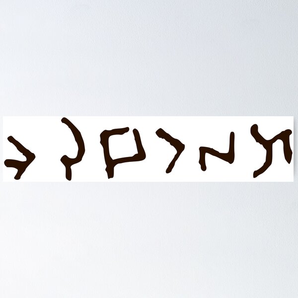 Khazar inscription Poster