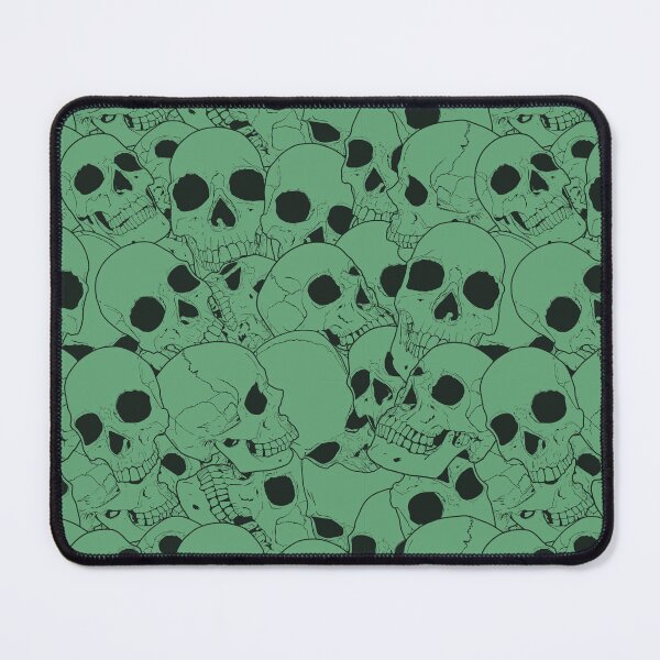 Item preview, Green skull pattern designed and sold by FAawRay.