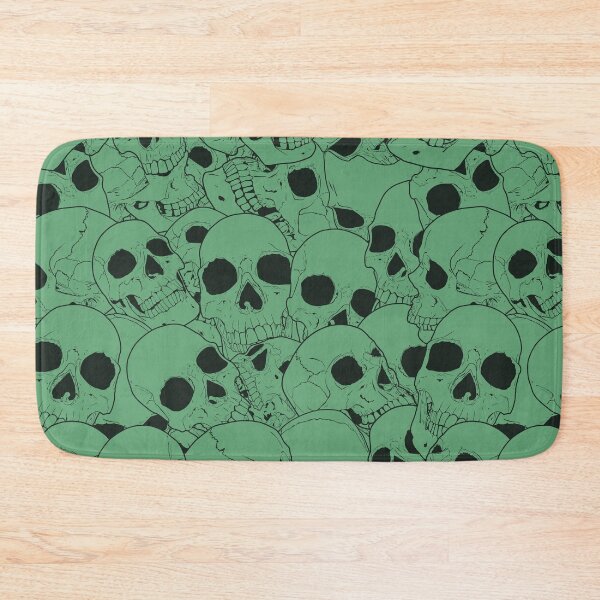 Item preview, Green skull pattern designed and sold by FAawRay.