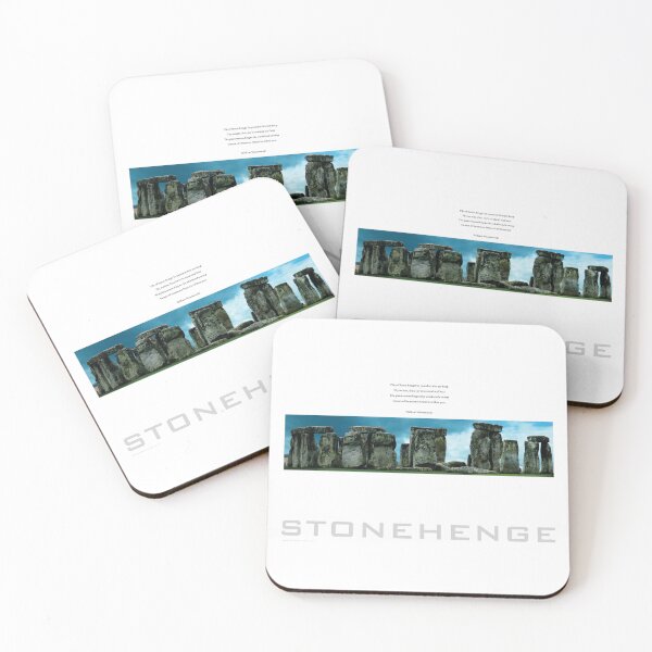 Item preview, Stonehenge Study by Robert Hills, quote by Wordsworth designed and sold by Robert Hills.