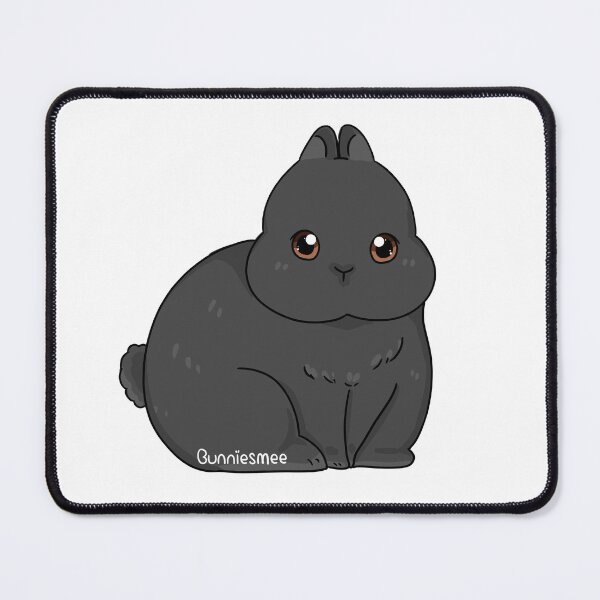 Item preview, Netherland Dwaft Black Solid Color | Bunniesmee designed and sold by bunniesmee.