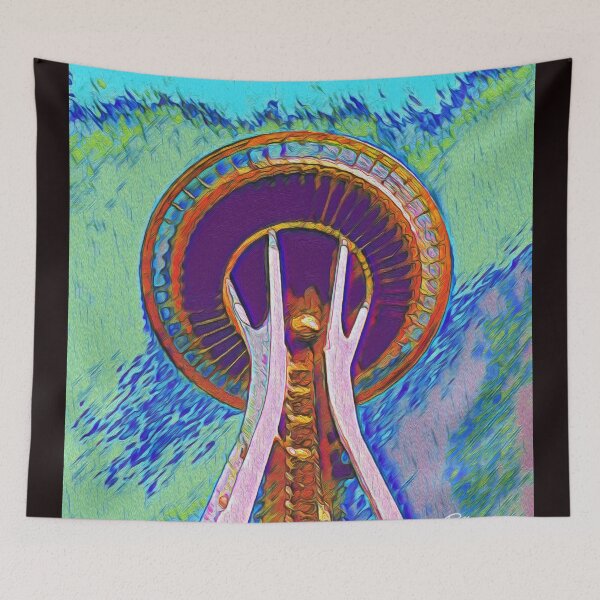 Item preview, SEATTLE SPACE NEEDLE  designed and sold by ArtbyRolleen.