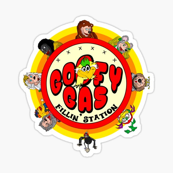 Item preview, Goofy Gas Logo 2 designed and sold by dsfrobots.