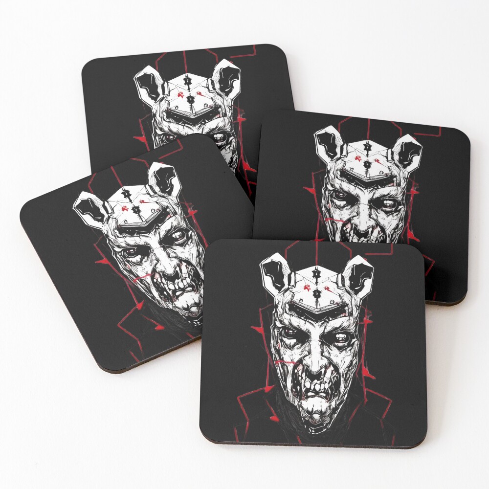 Item preview, Coasters (Set of 4) designed and sold by StudioDestruct.