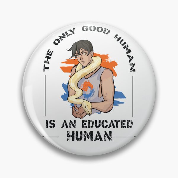 Item preview, The Only Good Human is an Educated Human designed and sold by FirenIceExotics.