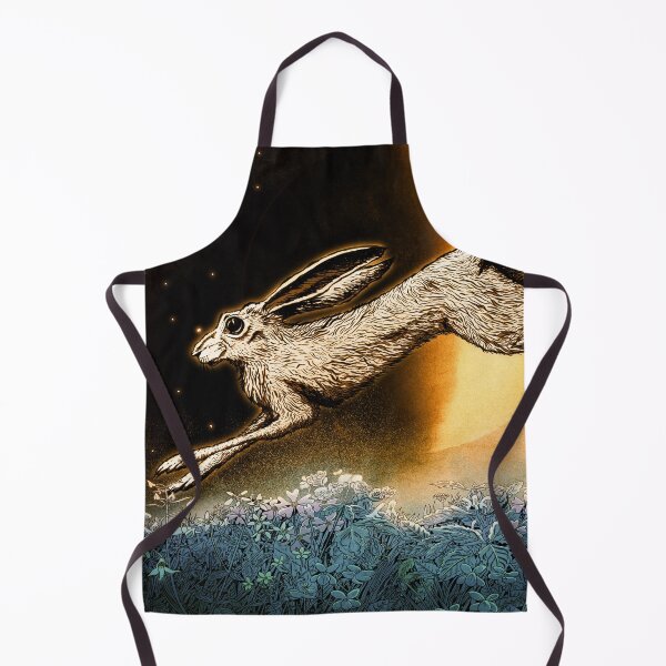 Item preview, Hare and Half Moon designed and sold by ElderIslesPress.