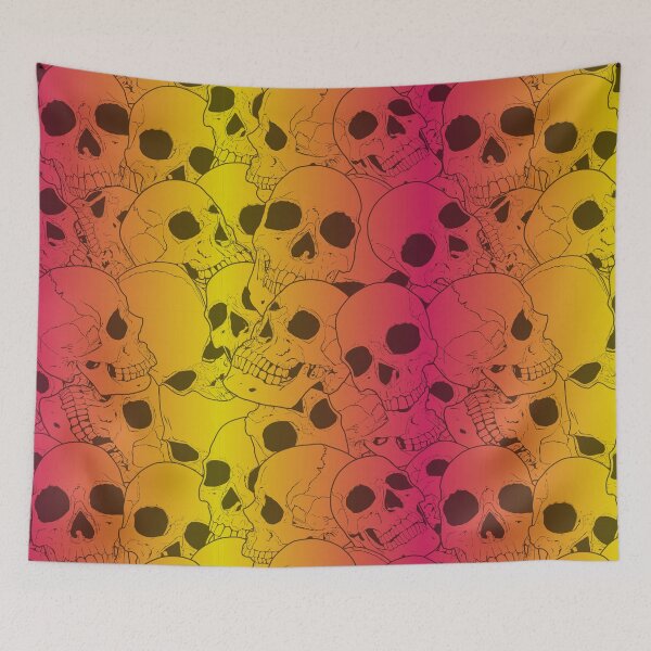 Item preview, Gradient Skull pattern designed and sold by FAawRay.