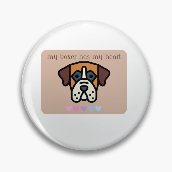 Item preview, My Boxer Has My Heart - Dog Lover designed and sold by SlynnArts.