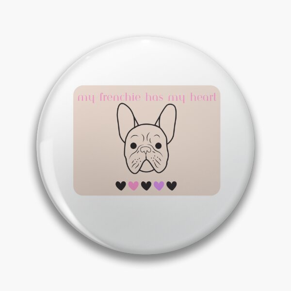 Item preview, Mi Frenchie tiene mi corazón - Amante de los perros Frenchie designed and sold by SlynnArts.