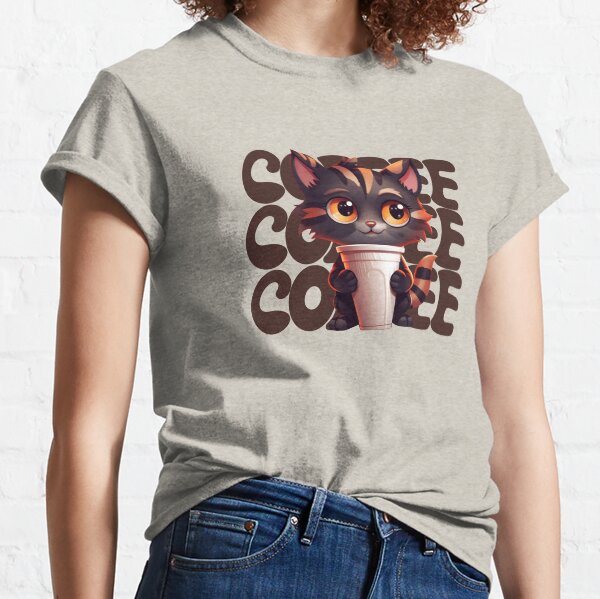 Item preview, Coffee cat designed and sold by CuteByZuzi.